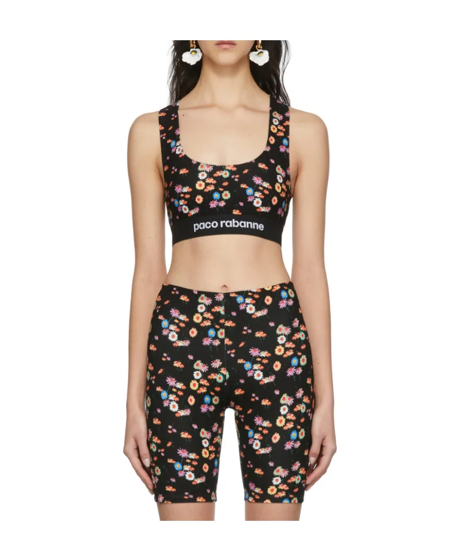 Printed Sports Bra