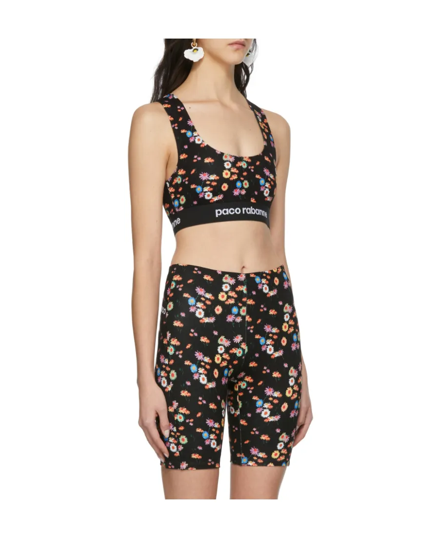 Printed Sports Bra