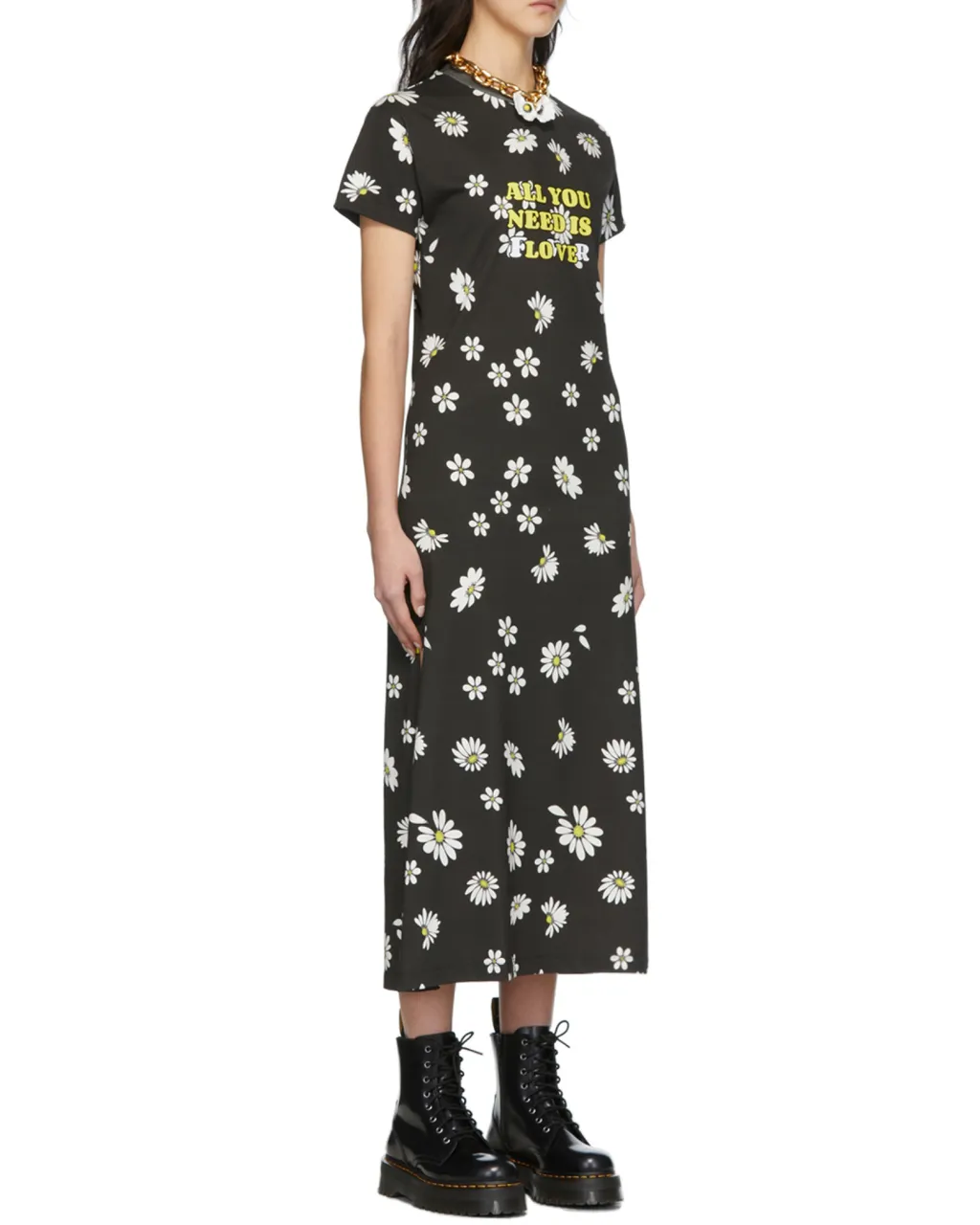 All You Need Is Lover Daisy Print Dress