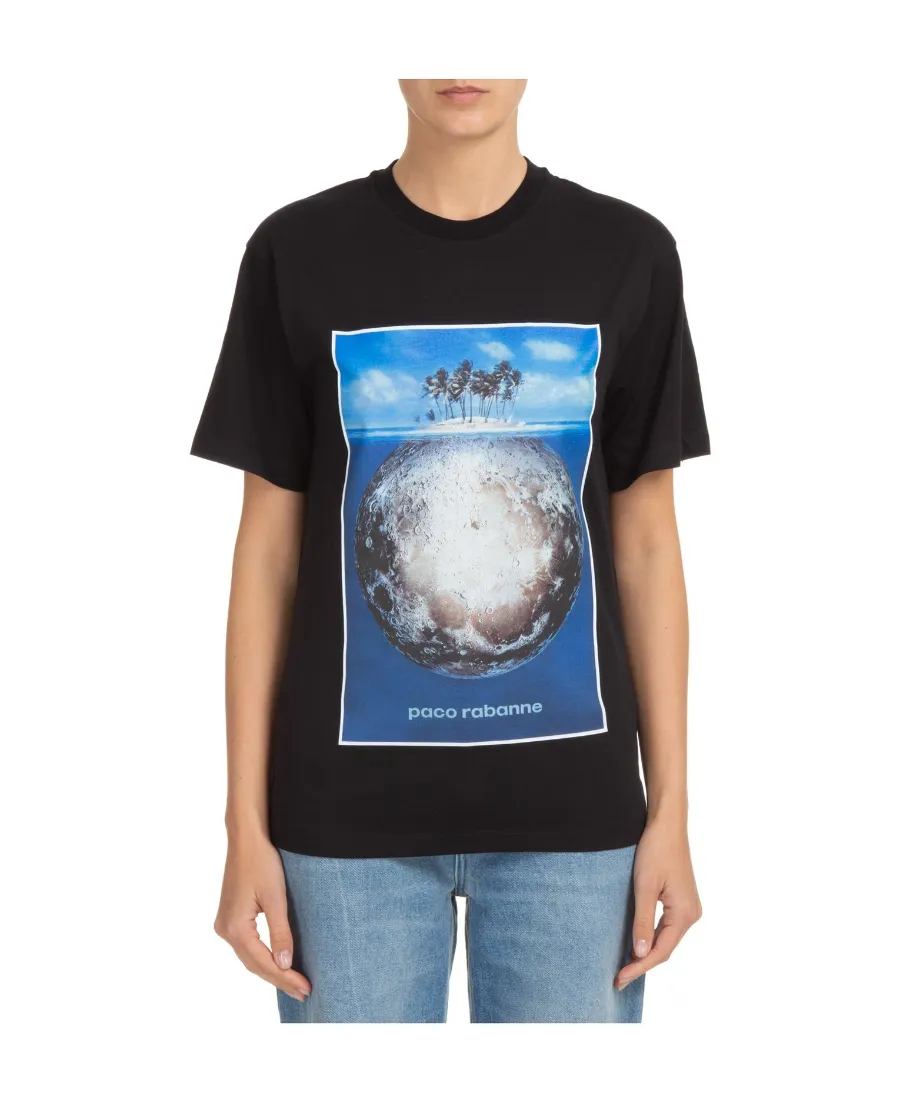 Logo Printed Crewneck T-Shirt