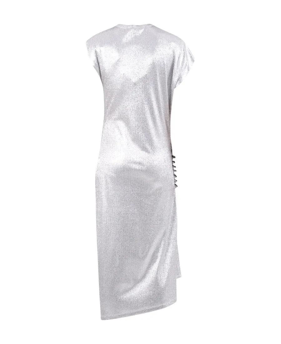 Gathered Midi Dress