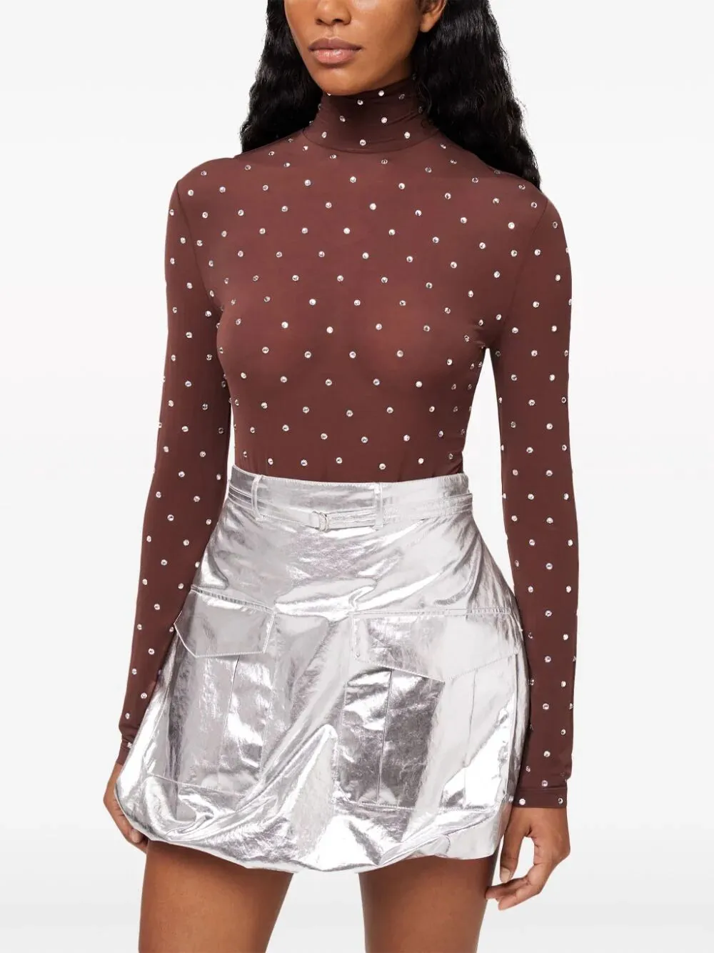Embellished Sim Fit Top
