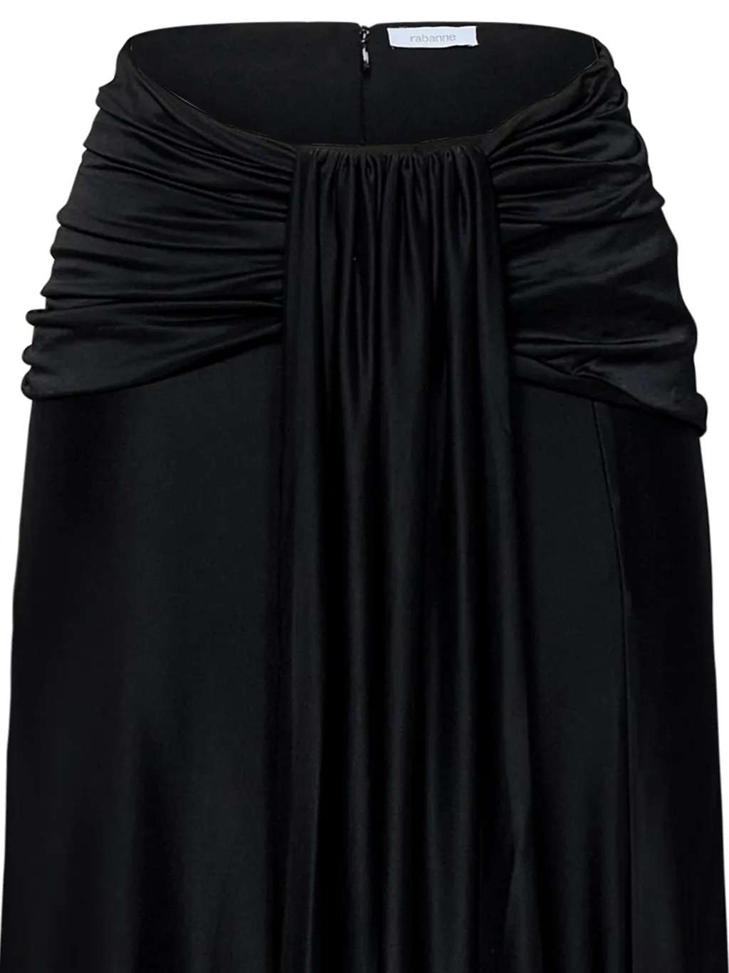 Gathered Detailed Midi Skirt
