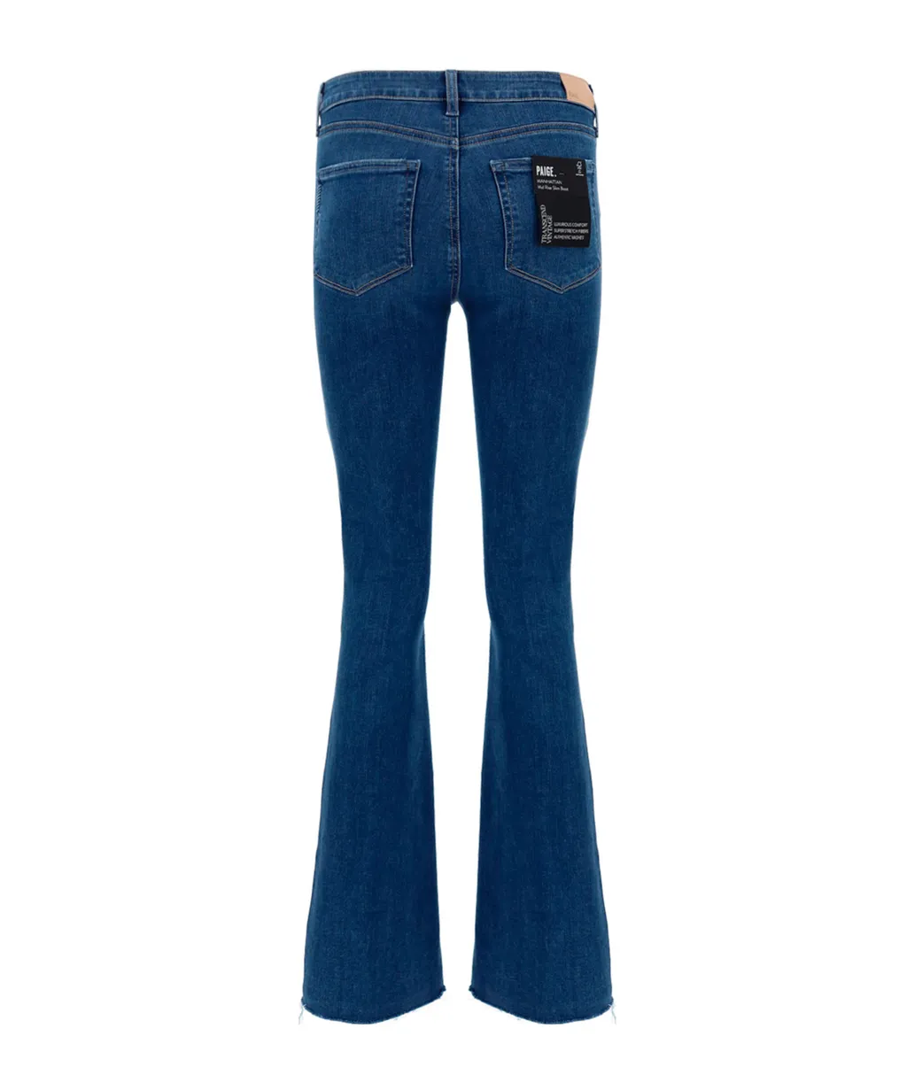 Bootcut Cotton-Blend Jeans
