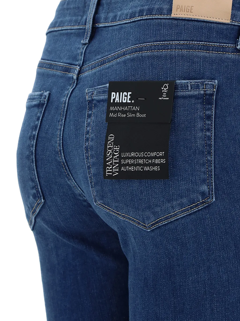 Bootcut Cotton-Blend Jeans