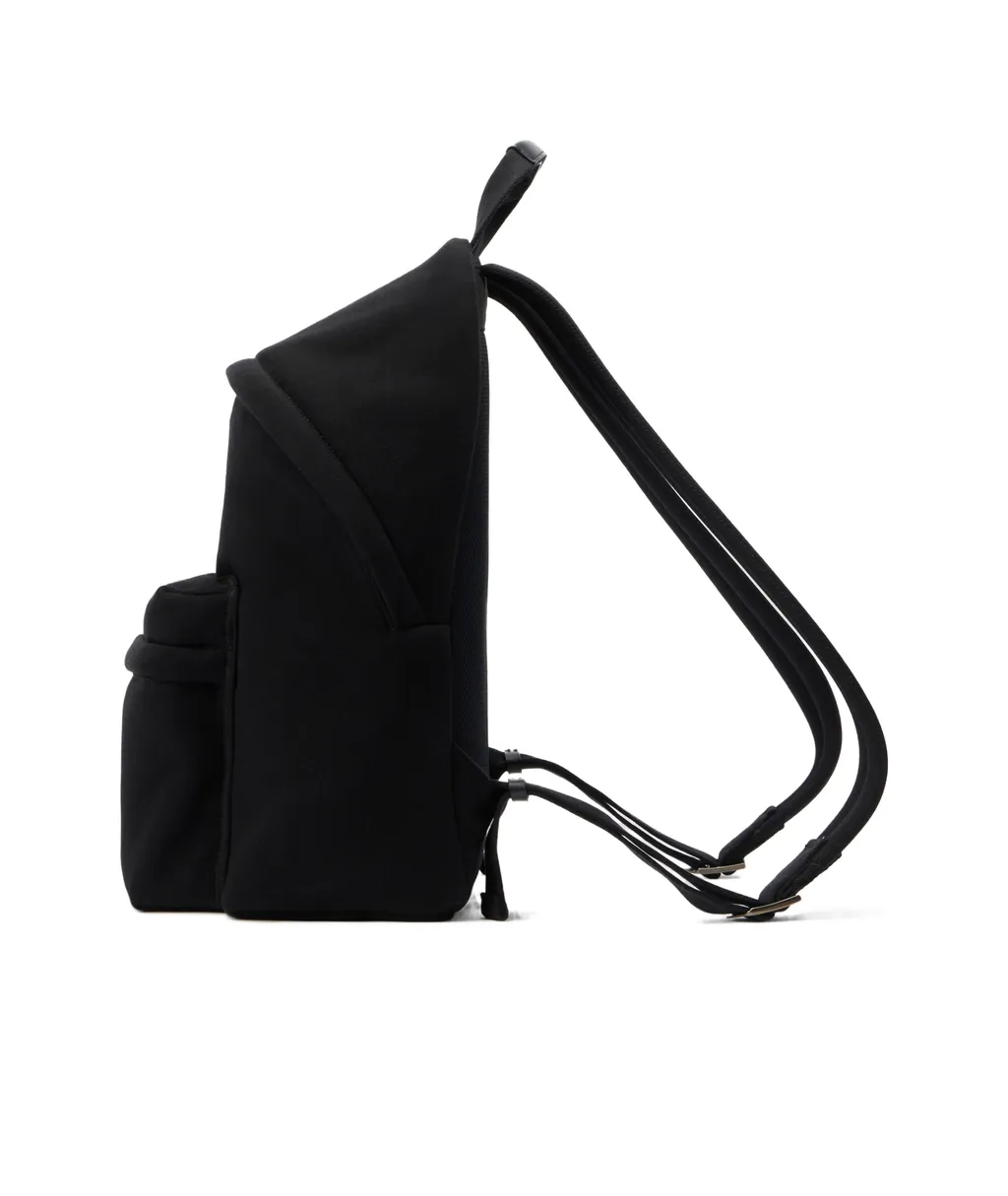 Logo Printed Zipped Backpack