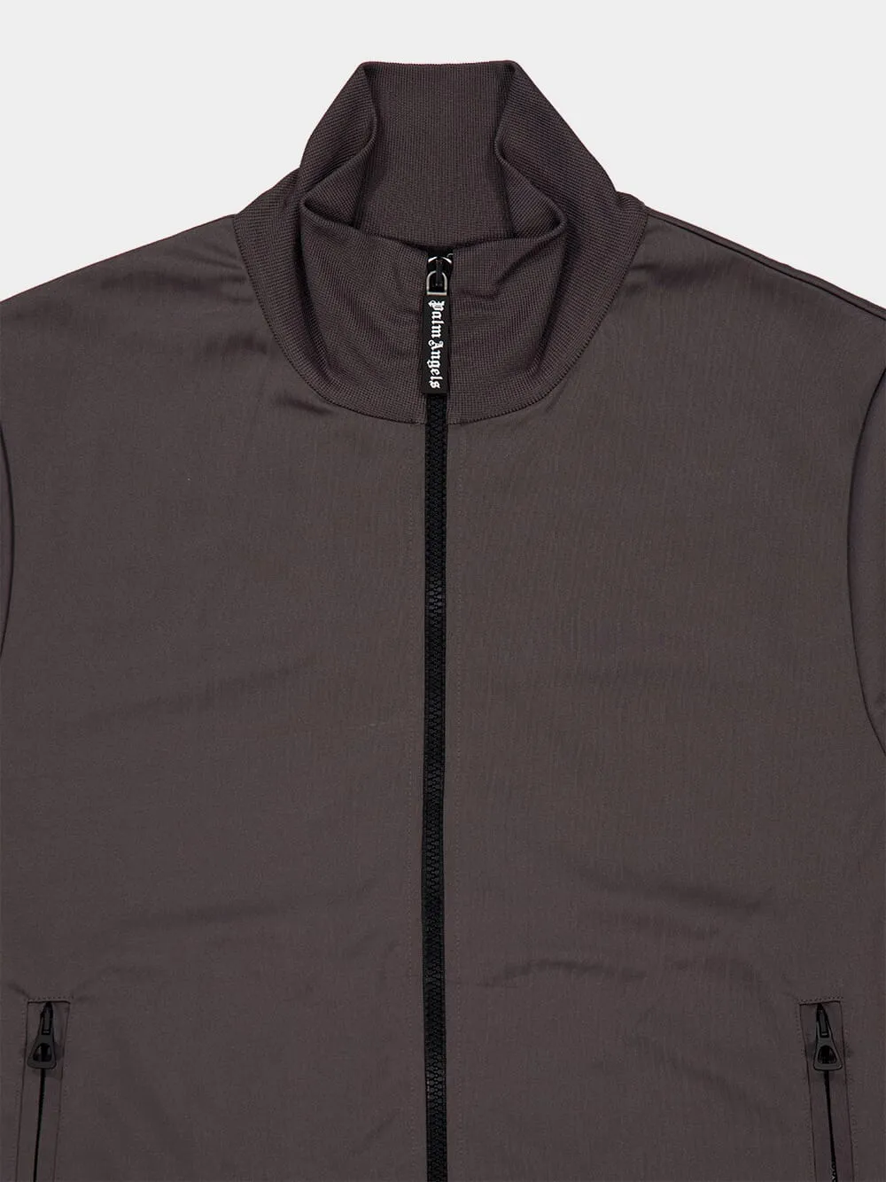 High-Neck Zipped Sweatshirt