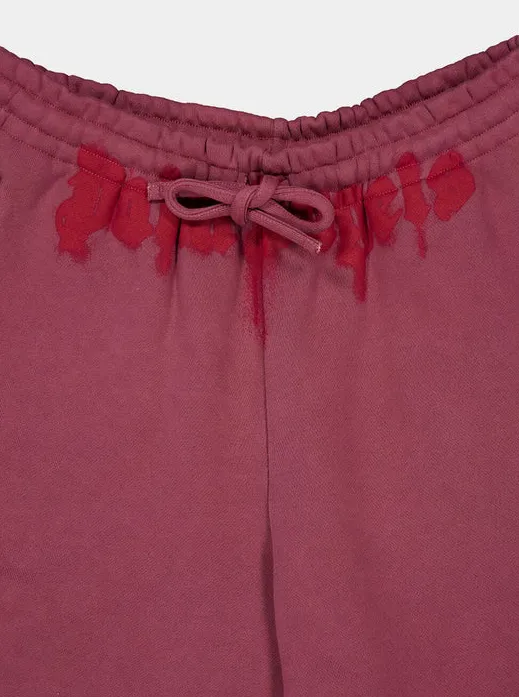 Logo Printed Drawstring Bermuda Shorts