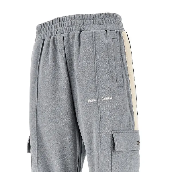 Logo Embroidered Cargo Trousers