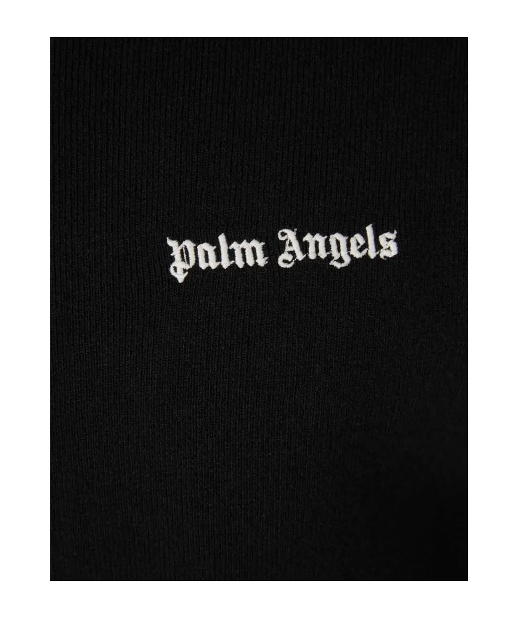 Logo Embroidered Zipped Sweatshirt
