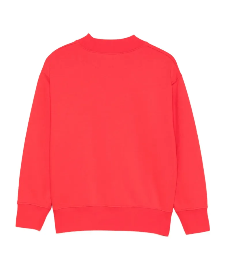 Bear Crewneck Drop-Shoulder Sweatshirt