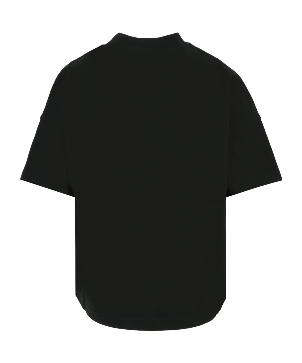 Teddy-Print Crewneck T-Shirt