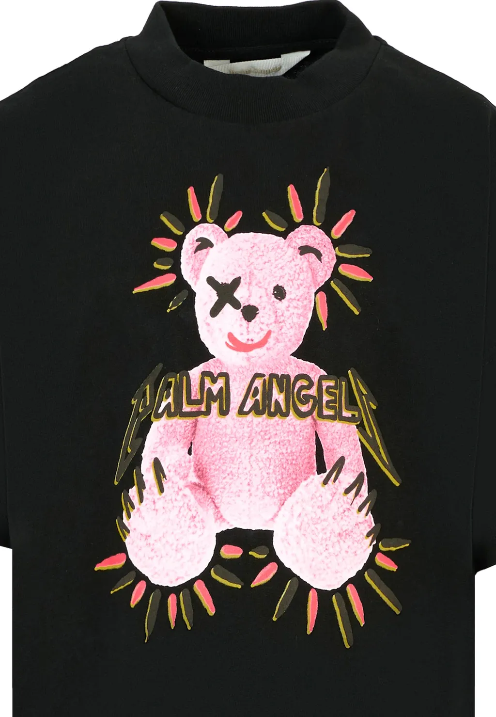 Teddy-Print Crewneck T-Shirt