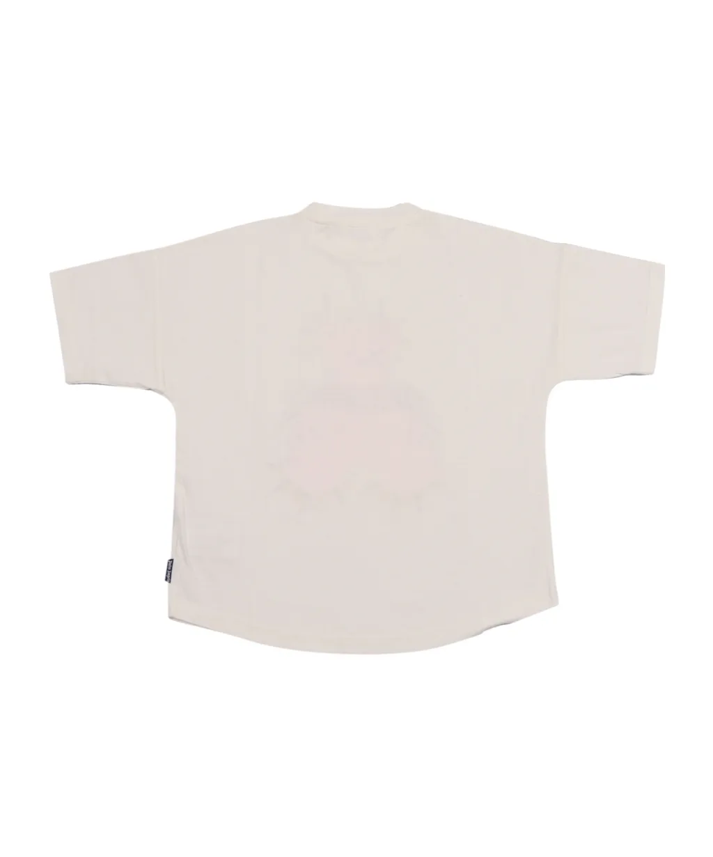 Teddy-Print Crewneck T-Shirt