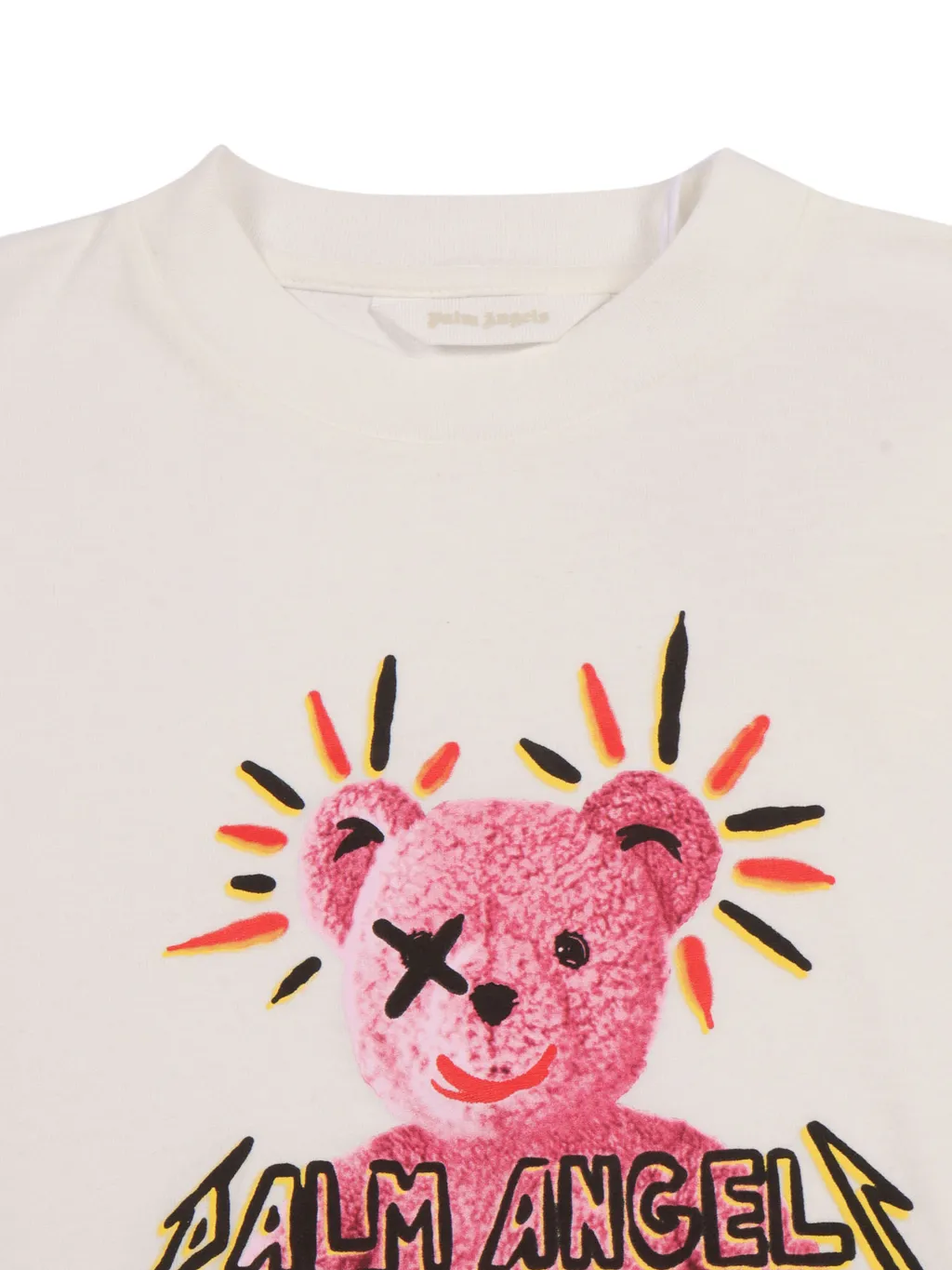 Teddy-Print Crewneck T-Shirt