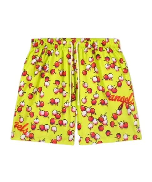 Cherries Printed Drawstring Swimshorts