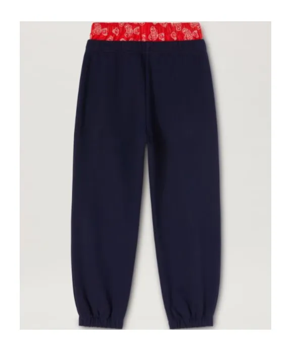 Bears Logo-Printed Elasticated-Waist Track Pants
