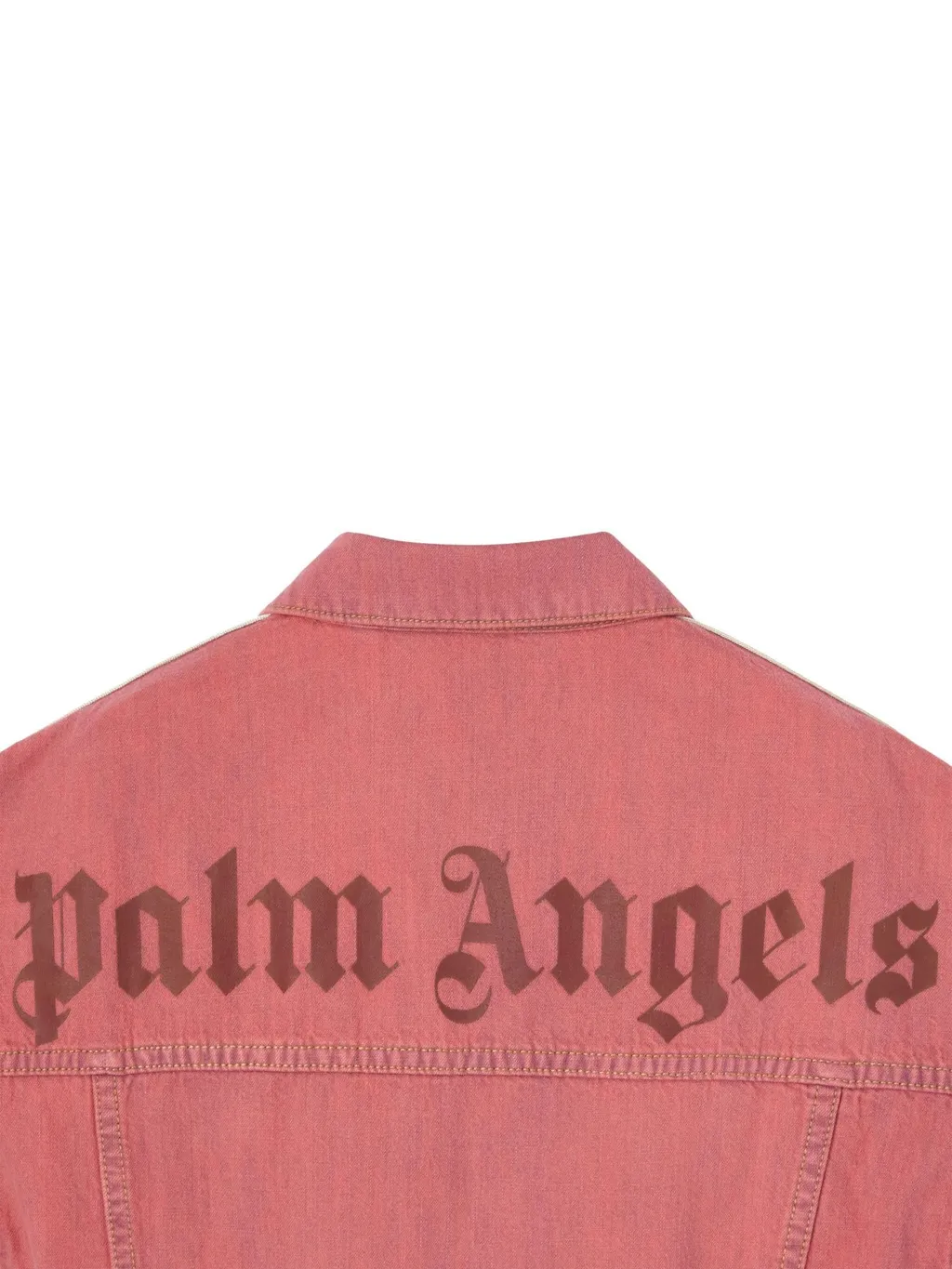 Long-Sleeved Denim Coat