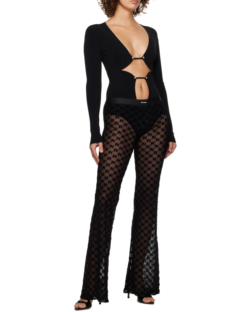 Printed Gauze Pants