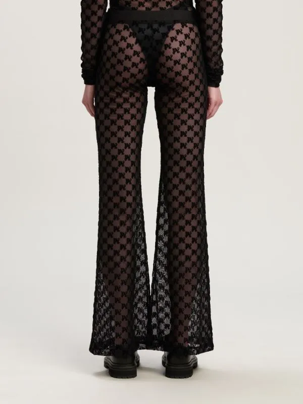 Printed Gauze Pants