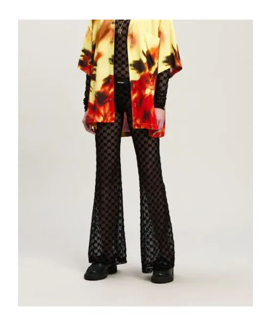 Printed Gauze Pants