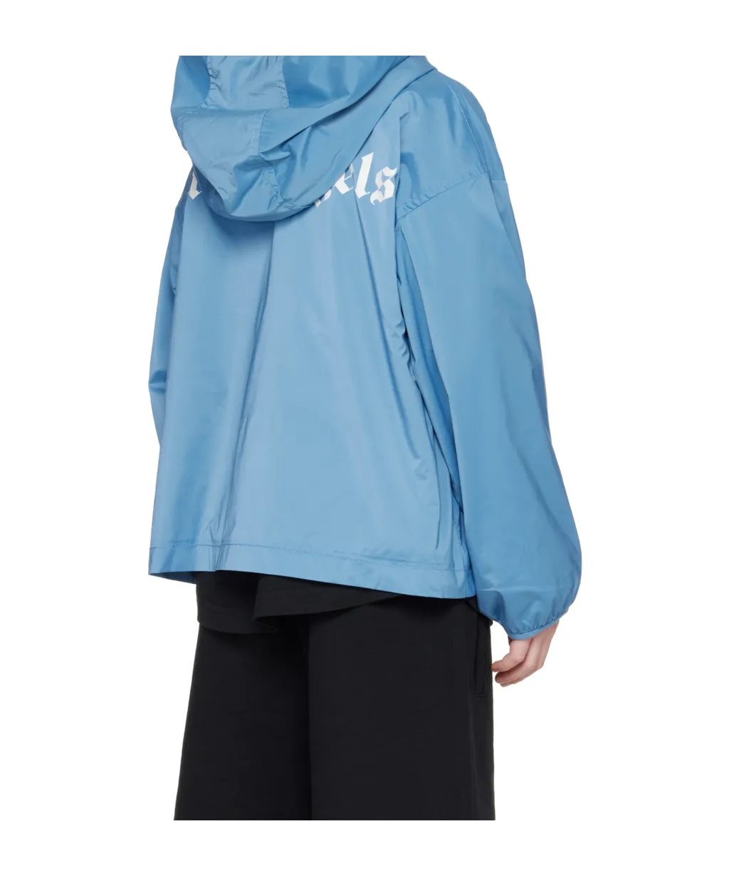 Logo-Print Hooded Jacket