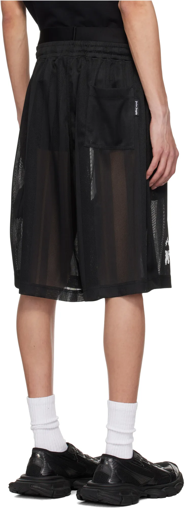 Mesh Palm Tree Shorts