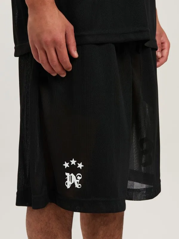 Mesh Palm Tree Shorts