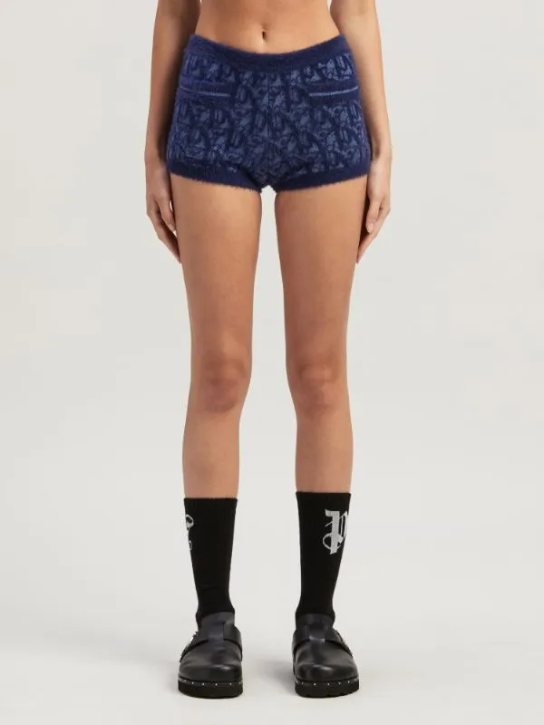 Jacquard Knitted Shorts