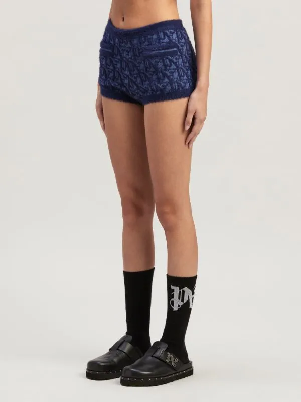 Jacquard Knitted Shorts