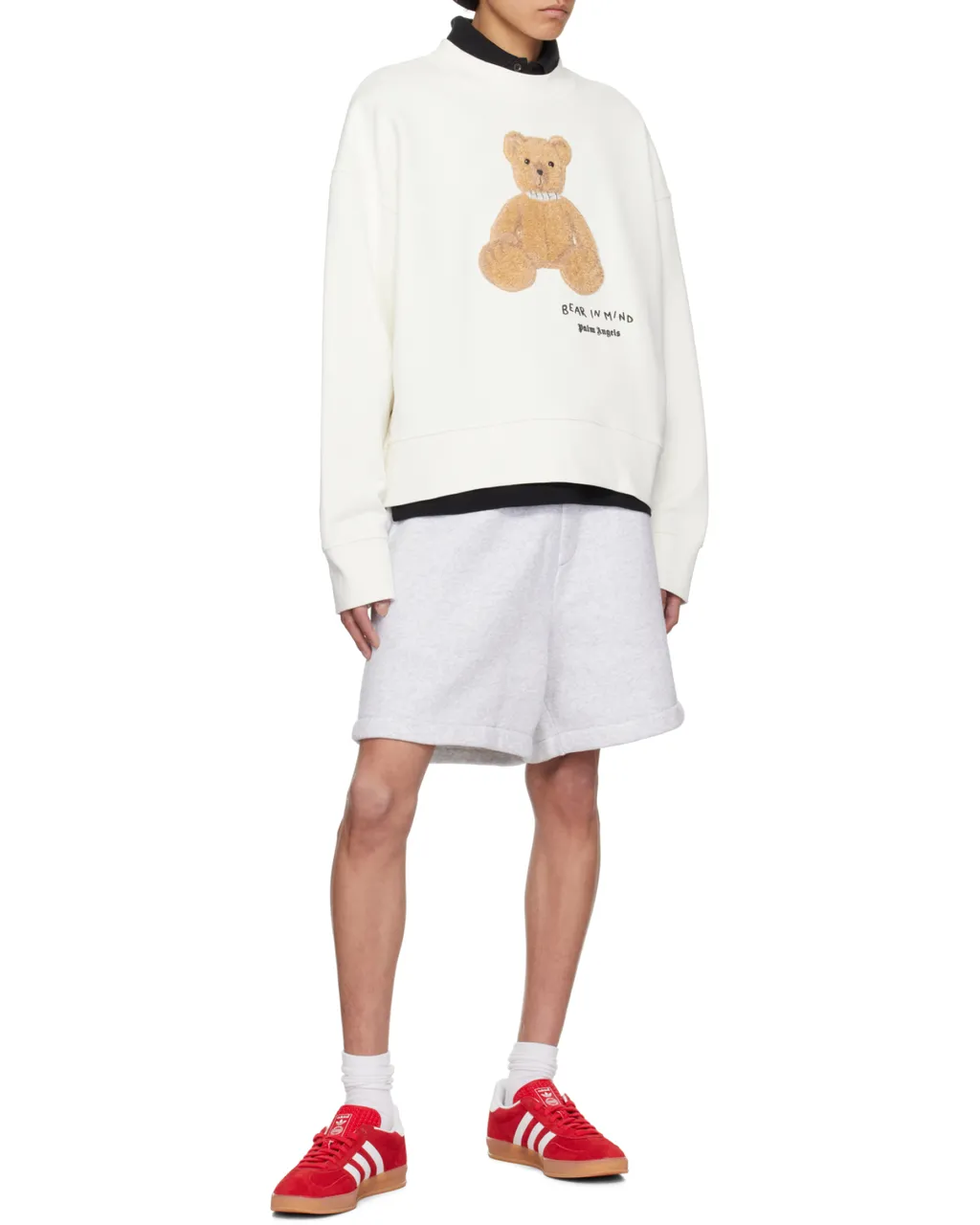 Bear In Mind Drop Shoulder Sweatshirt