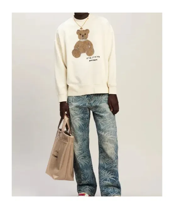 Bear In Mind Drop Shoulder Sweatshirt
