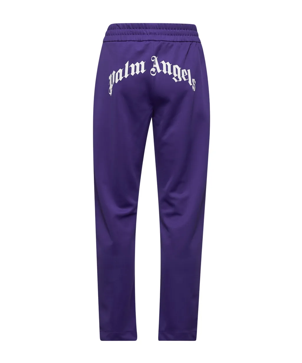 Curved Logo Printed Sweatpants