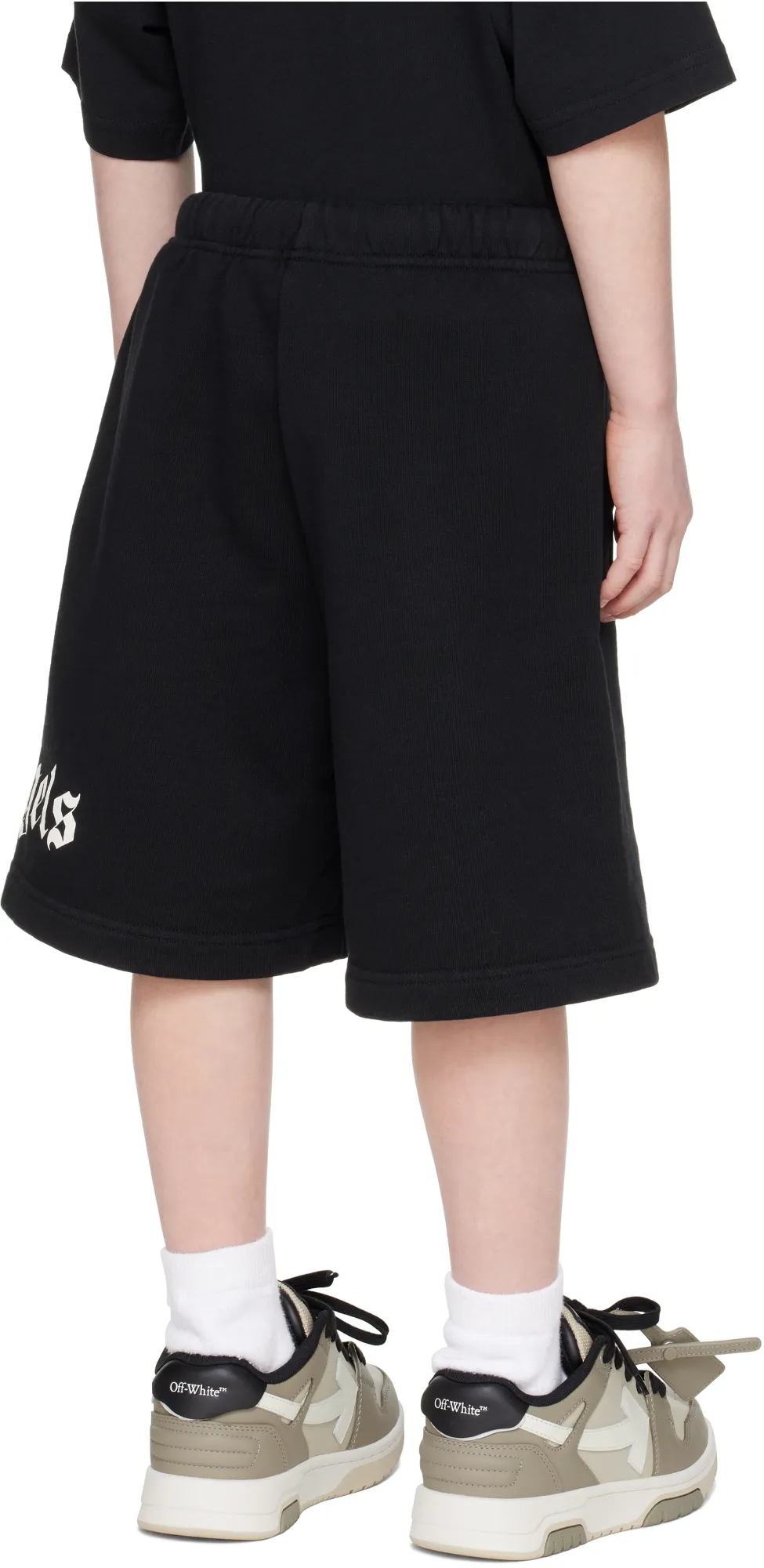Logo Printed Drawstring Shorts