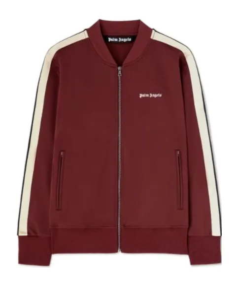 Logo Embroidered Zipped Bomber Jacket