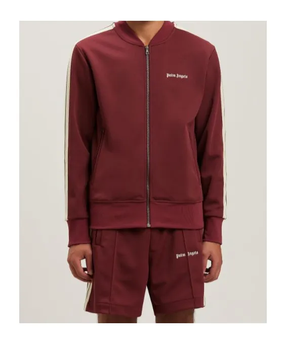 Logo Embroidered Zipped Bomber Jacket