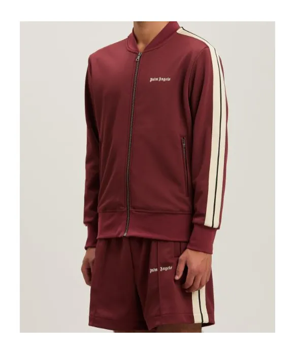 Logo Embroidered Zipped Bomber Jacket