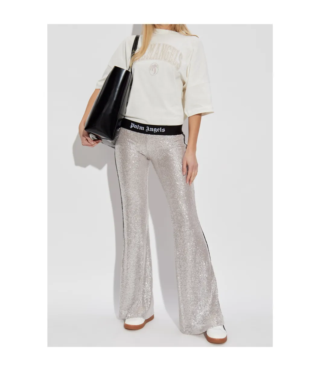 Sequin Embellished Trousers
