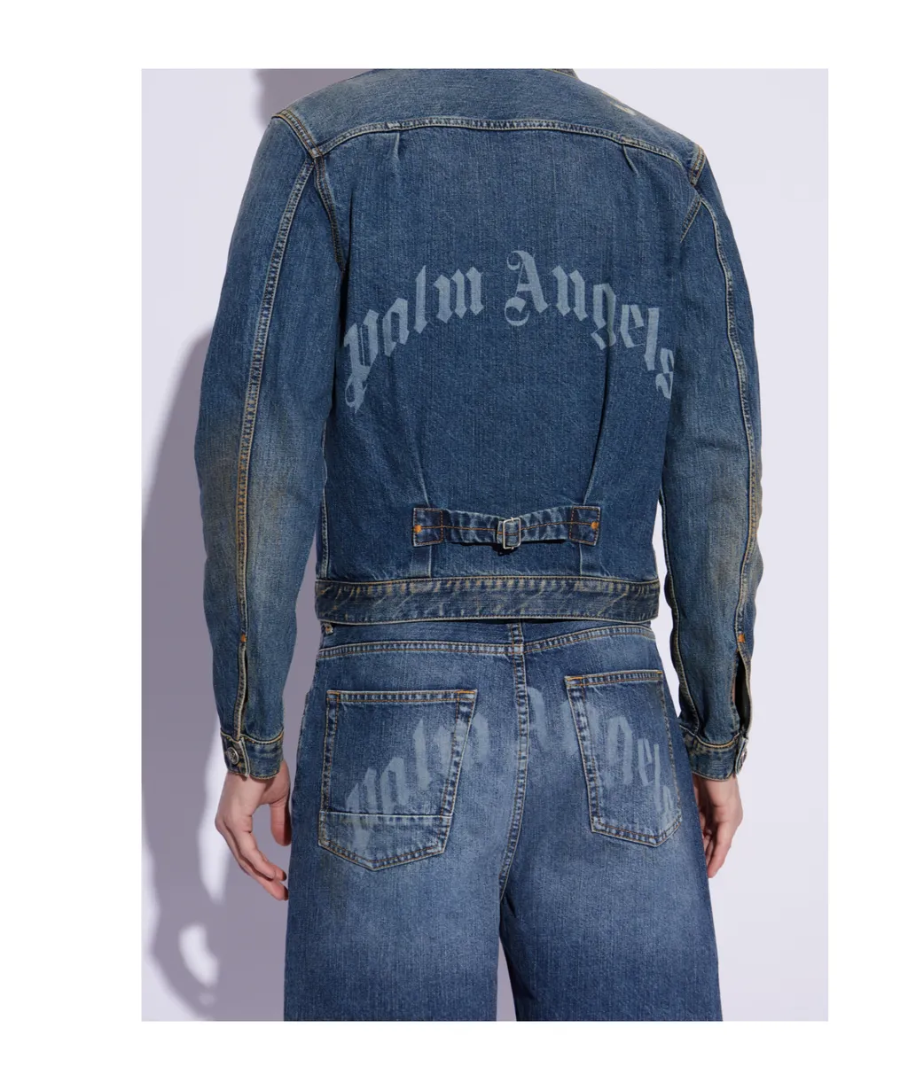 Vintage Effect Denim Jacket