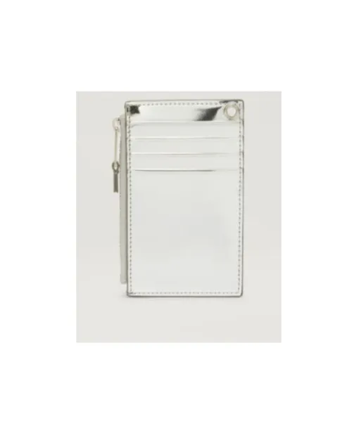 Logo Debossed Neck Strap Cardholder