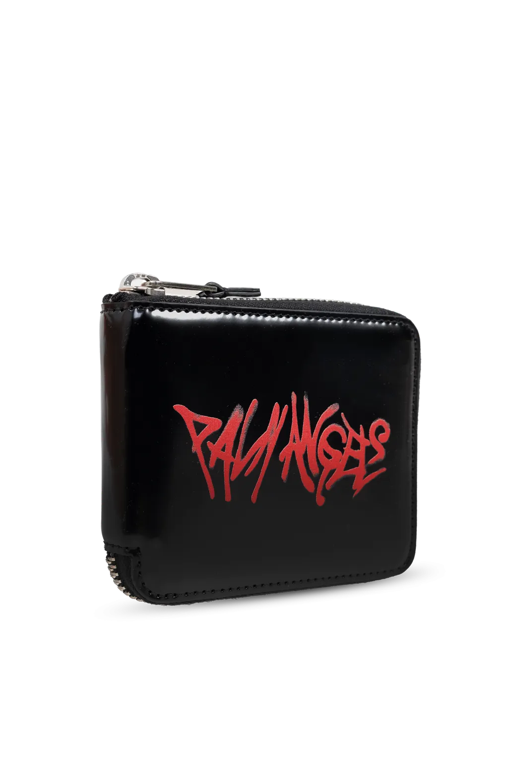 Logo Printed Zipped Wallet