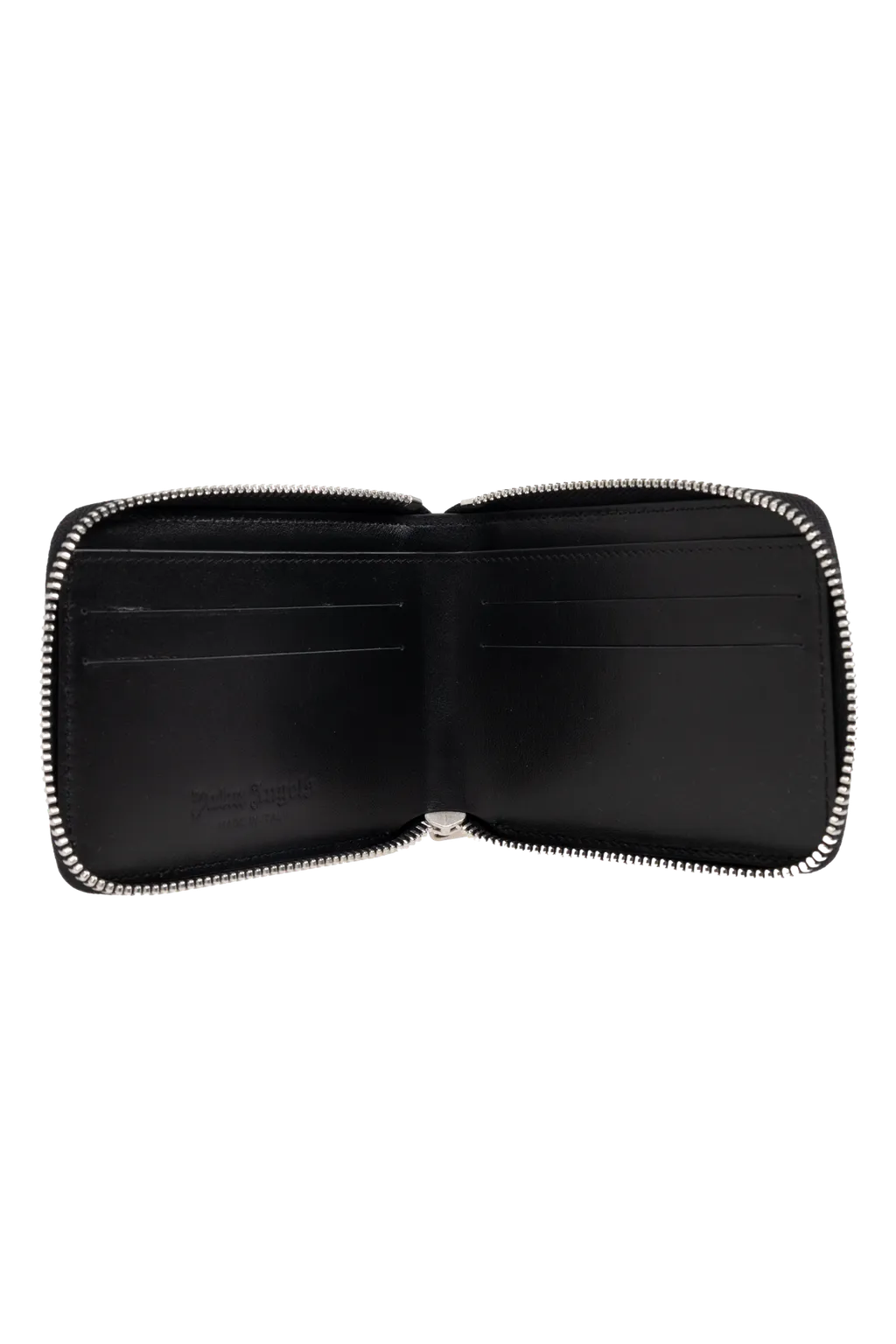 Logo Printed Zipped Wallet