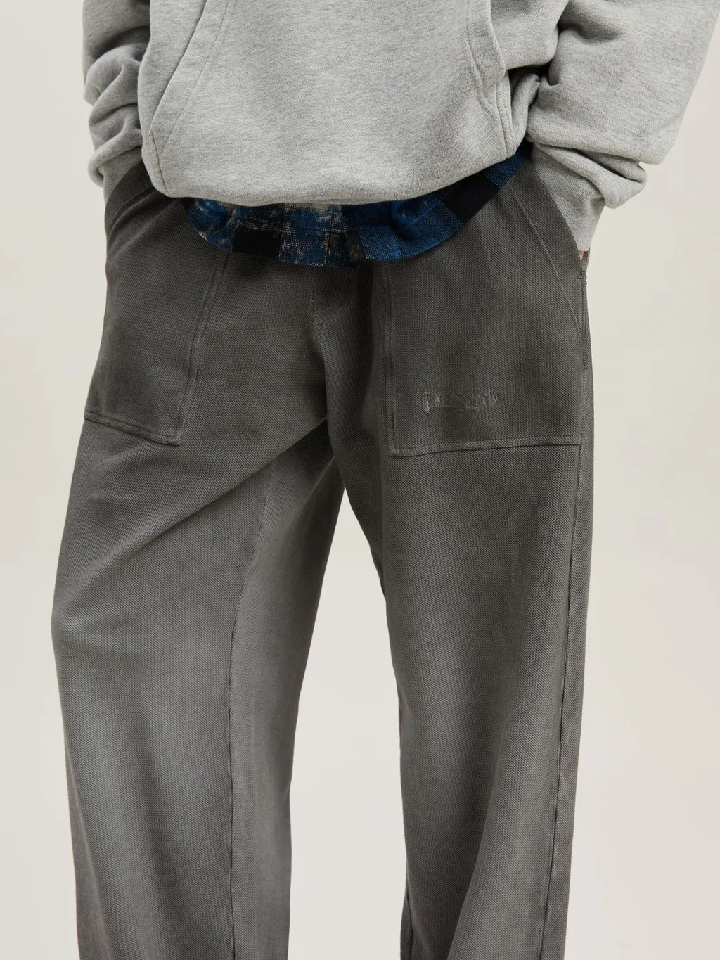 Elastic Waist Casual Pants