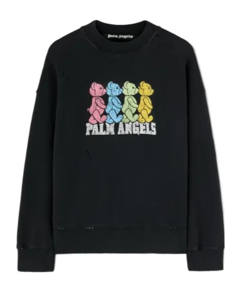 Crossroads Bear Printed Crewneck Sweatshirt