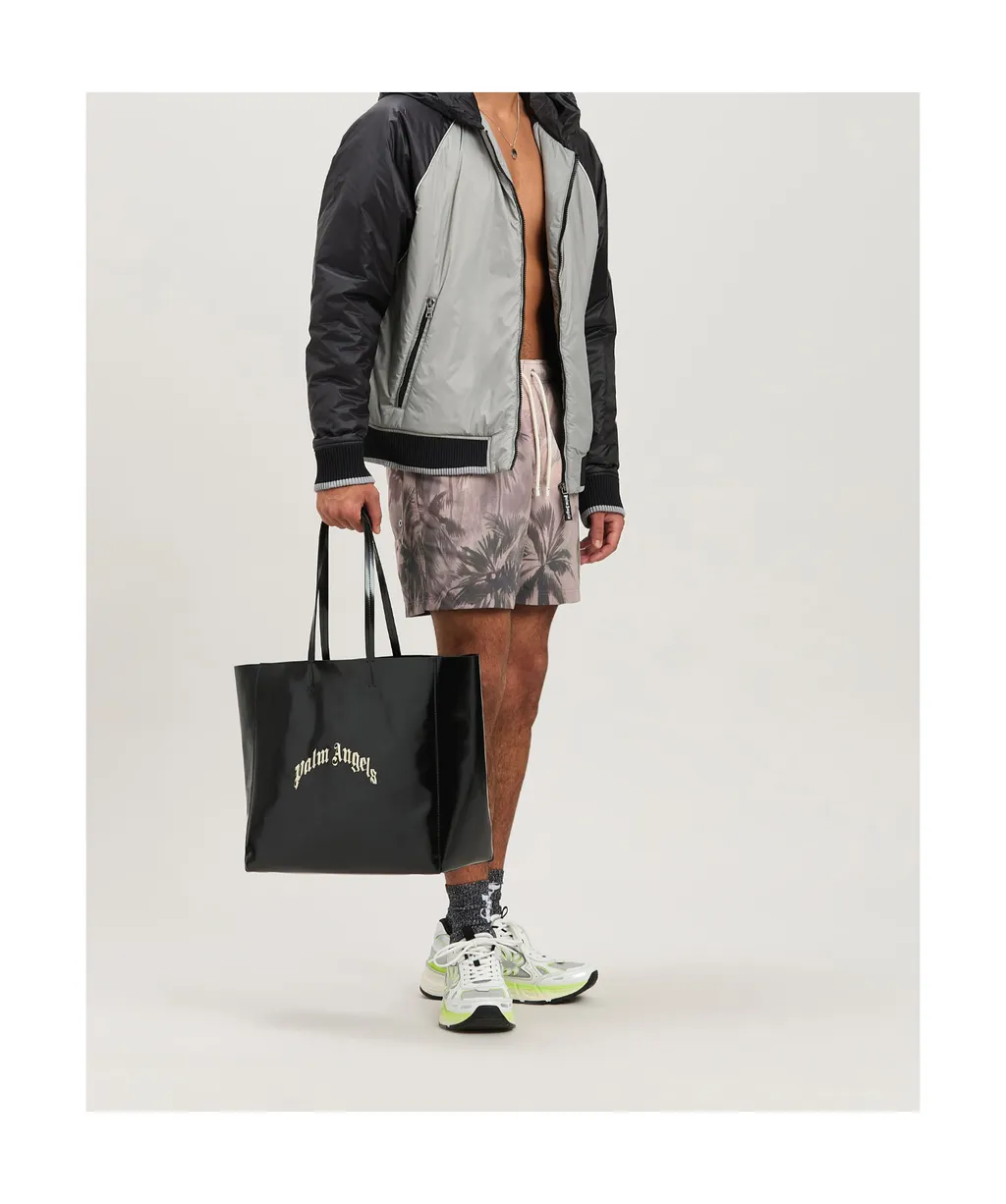 Sunset Palms Drawstring Swim Shorts