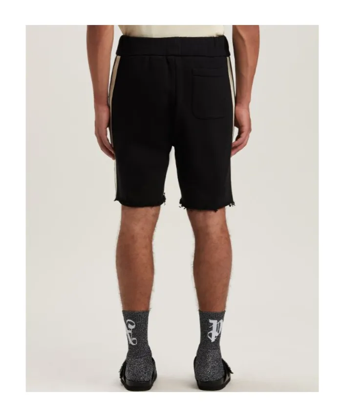Logo Printed Drawstring Track Shorts