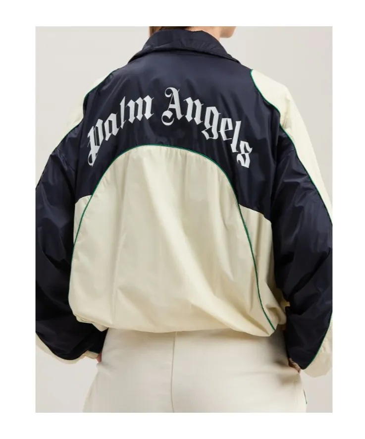 Zipped Windbreaker