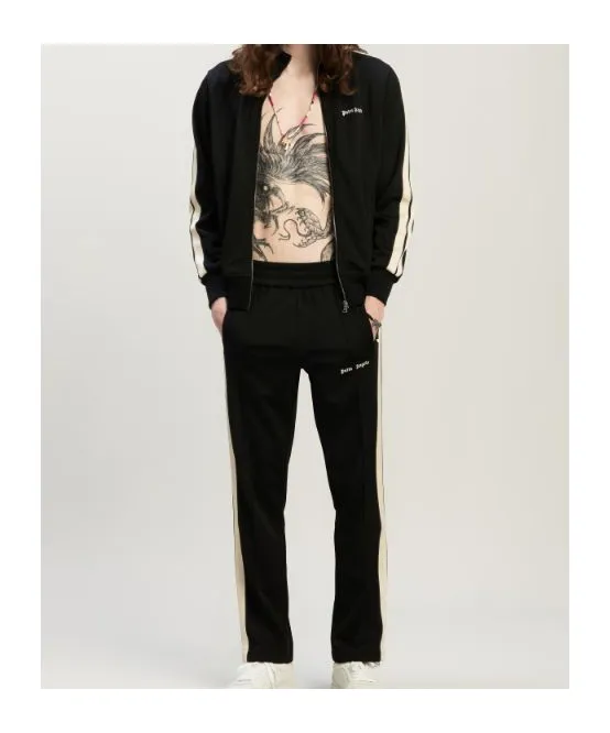 Logo Printed Zipped Track Jacket