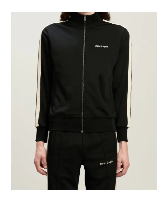 Logo Printed Zipped Track Jacket