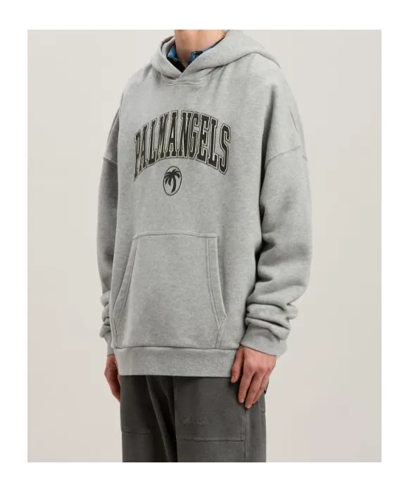 College Palm Logo Printed Hoodie